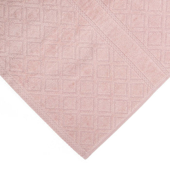 Premium Velour Diamond Design Jacquard Bath Towel
