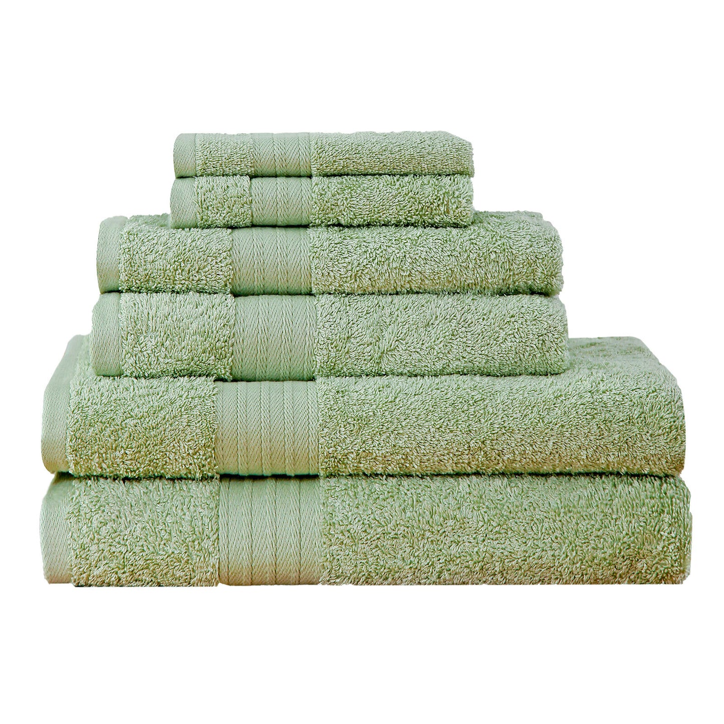 Luxury Soft Cotton Bath Towel Set of 6 (5 colours)