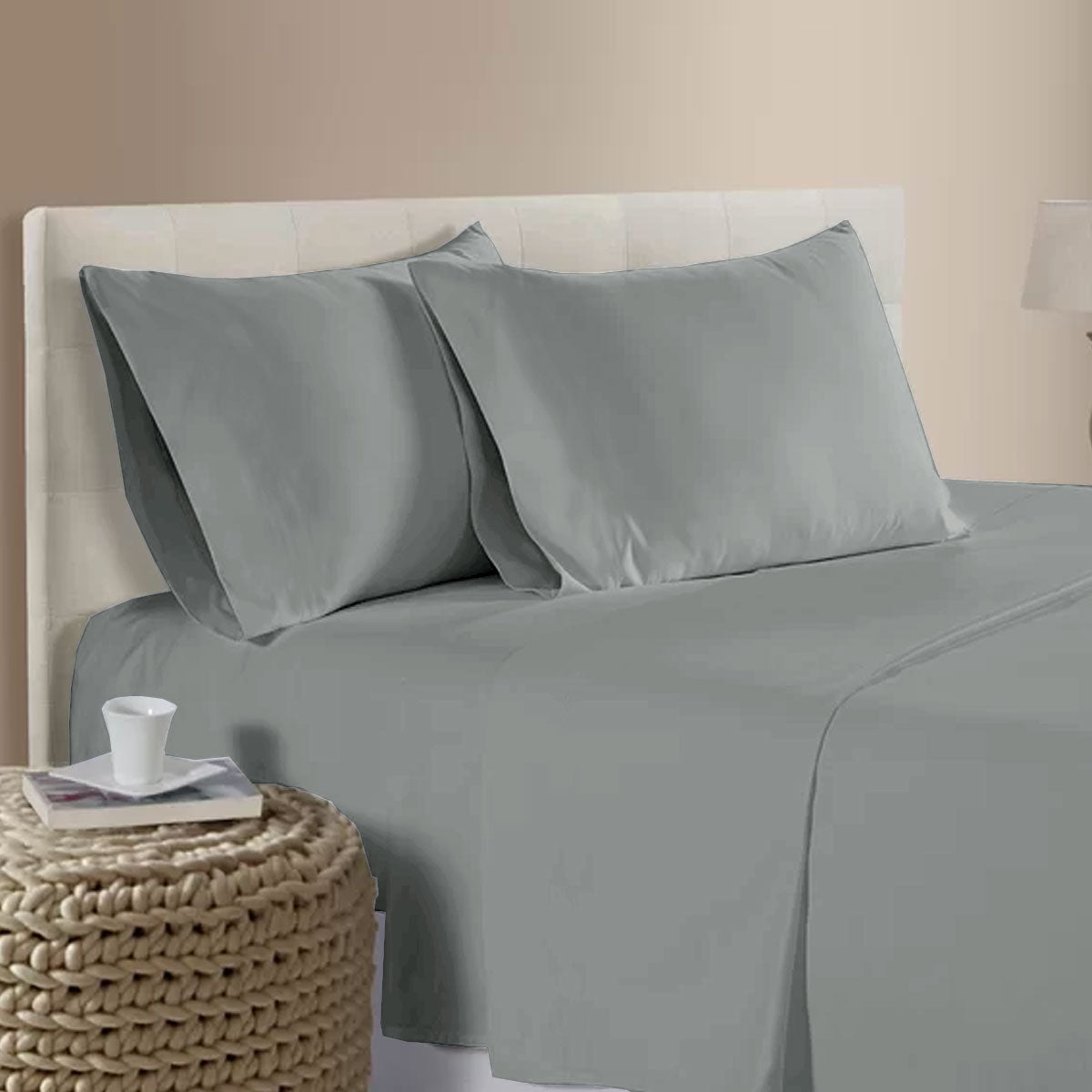 400TC Bamboo Cotton Sheet Set (4 colours)