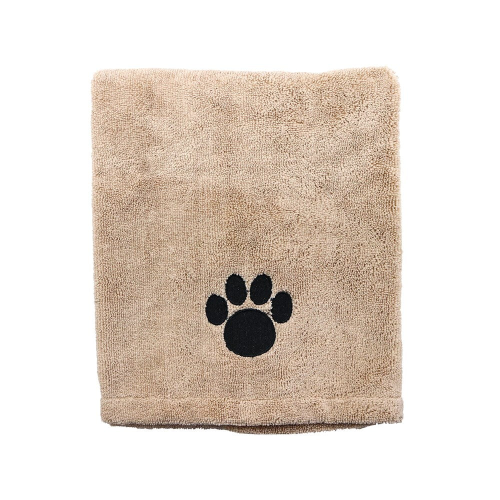 Pet Dog Cat Microfiber Towel Bath/Blanket