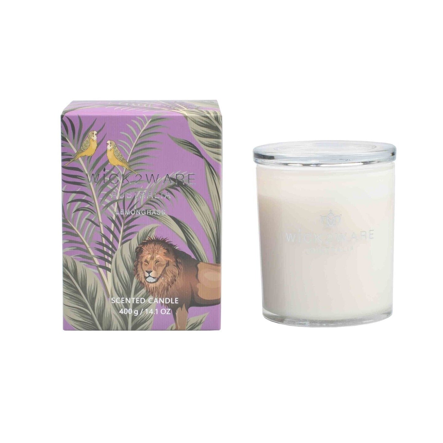 Lemongrass Scented Candle 400g