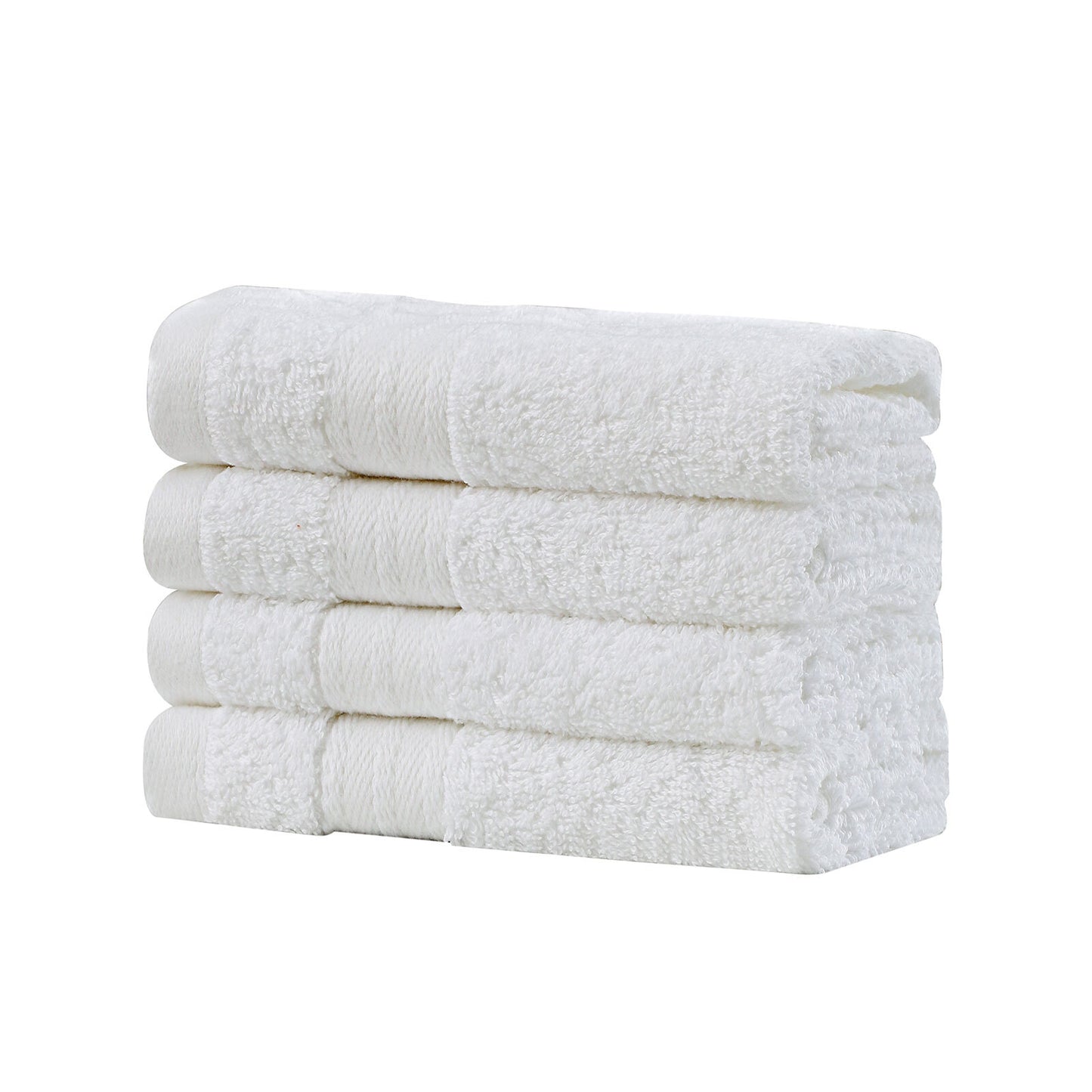 Face Wash Towel Set - 4 Piece Cotton Washcloths (3 Colours)