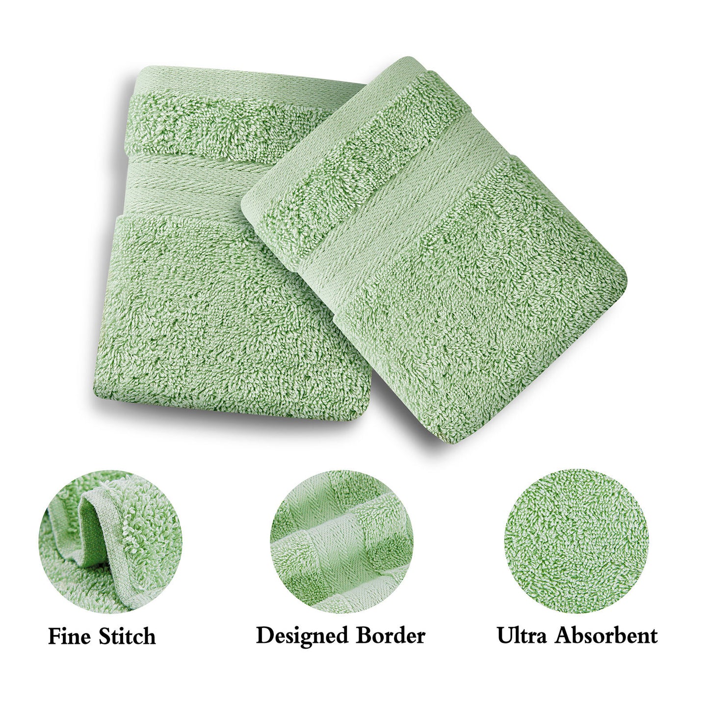 Hand Towel 4 Piece (4 Colours)