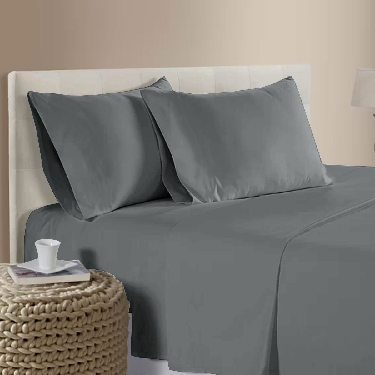 400TC Bamboo Cotton Sheet Set (4 colours)