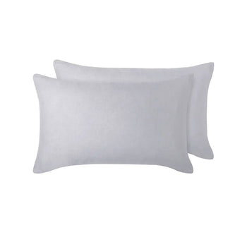 100% Linen Vintage Design Pair of Pillowcases (4 colours)