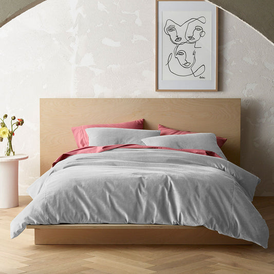 Vintage Corduroy Quilt Cover Set (3 colours)