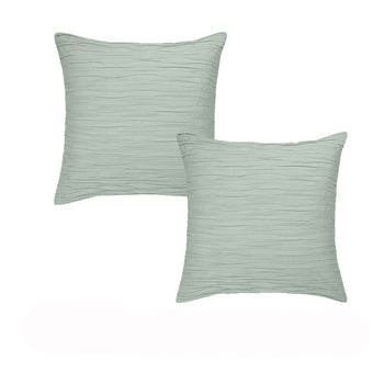 European Pillowcases Pleated Design 65 x 65cm (3 colours)