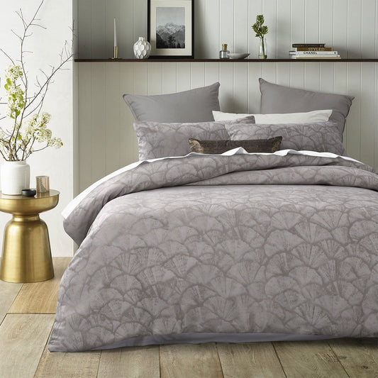 Shells Jacquard Quilt Cover Set