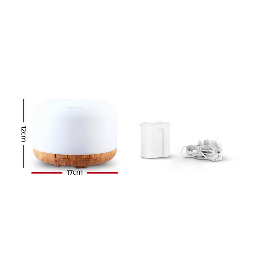 Aroma Diffuser Aromatherapy Air Humidifier Purifier- 500ml