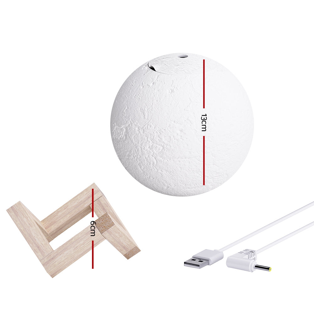 Aroma Diffuser LED Moon Lamp - 880ml