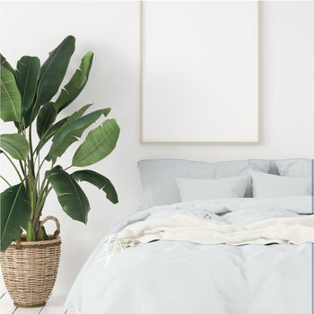 Bamboo Cotton Quilt Cover with Pillowcases Set (6 colours)