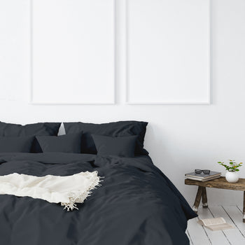 Bamboo Cotton Quilt Cover with Pillowcases Set (6 colours)