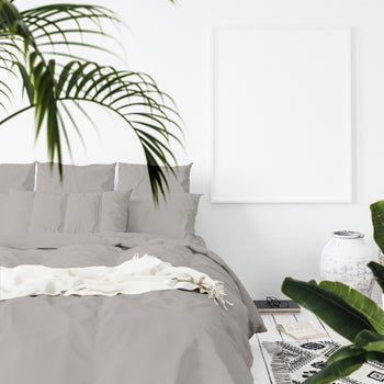 Bamboo Cotton Quilt Cover with Pillowcases Set (6 colours)