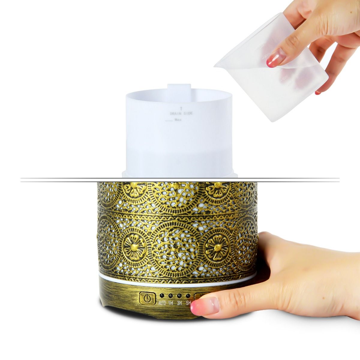 Vintage Gold Essential Oil and Aroma Diffuser