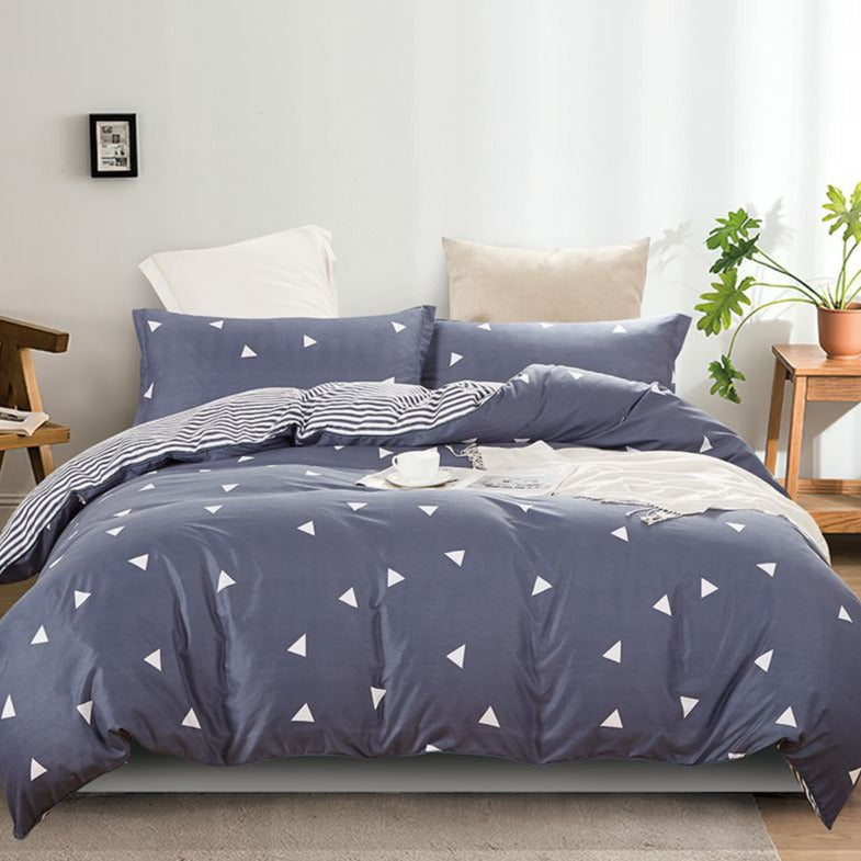 Modern Chic Reversible Quilt Cover Set